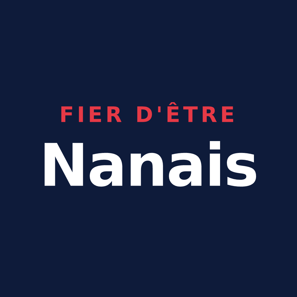T-shirt « Fier d'être Nanais » — design pour Nans