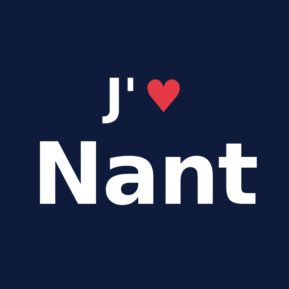 T-shirt personnalisé Nant — design J'aime Nant
