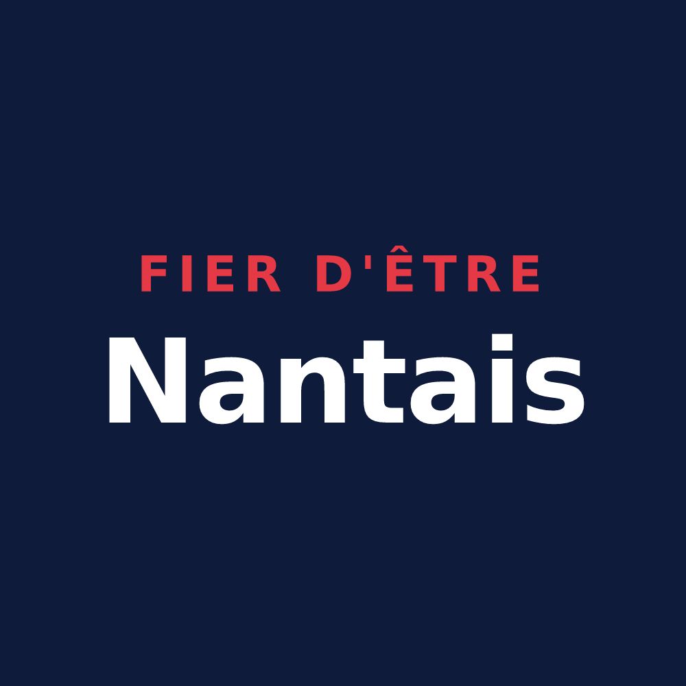 T-shirt « Fier d'être Nantais » — design pour Nant