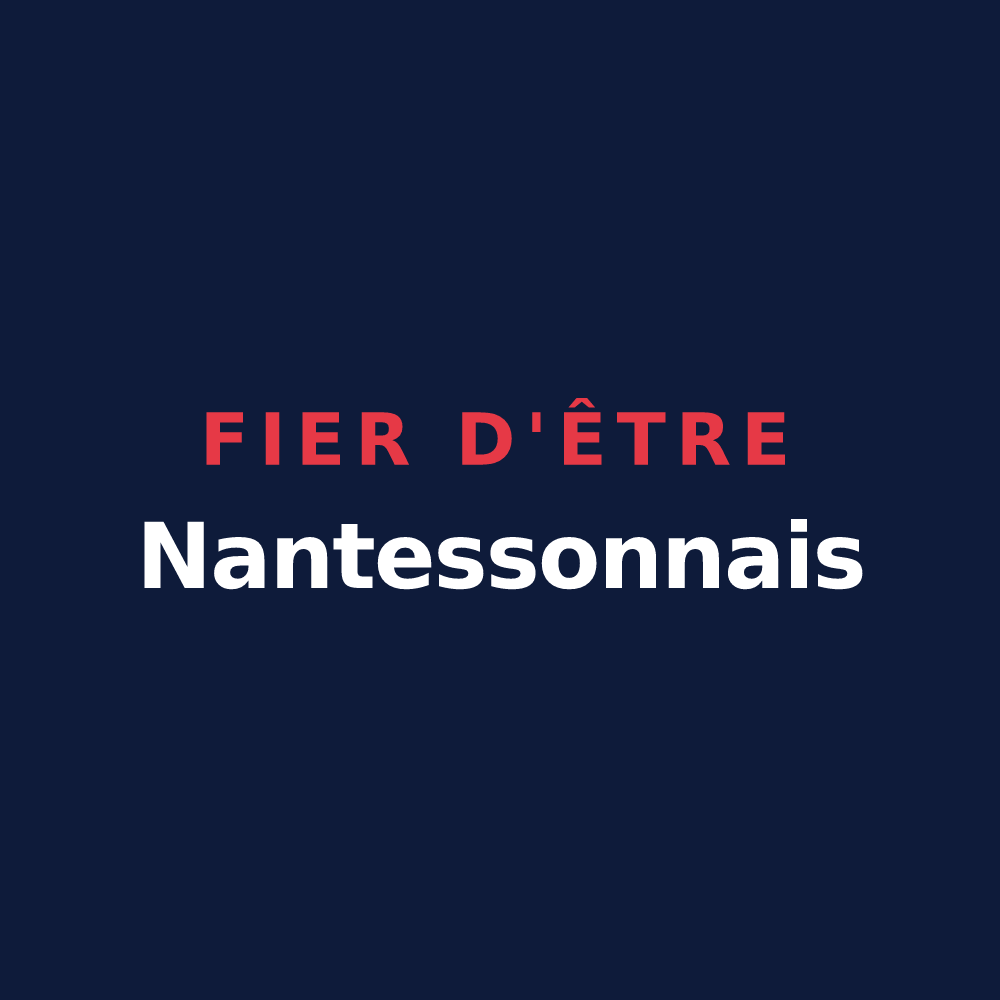 T-shirt « Fier d'être Nantessonnais » — design pour Nanteau-sur-Essonne