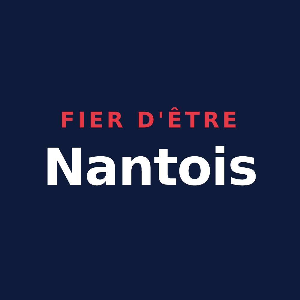 T-shirt « Fier d'être Nantois » — design pour Nantes-en-Ratier