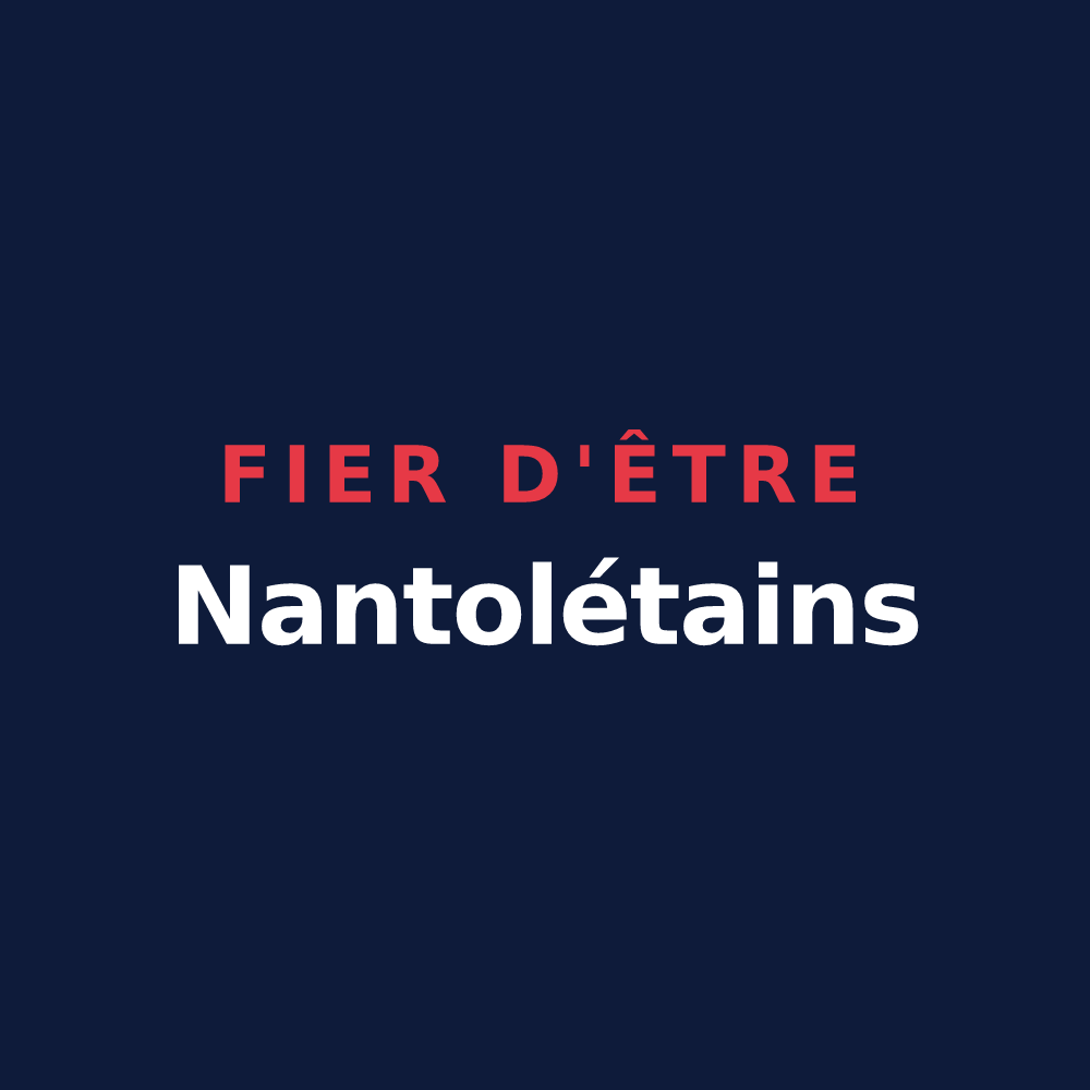 T-shirt « Fier d'être Nantolétains » — design pour Nantouillet