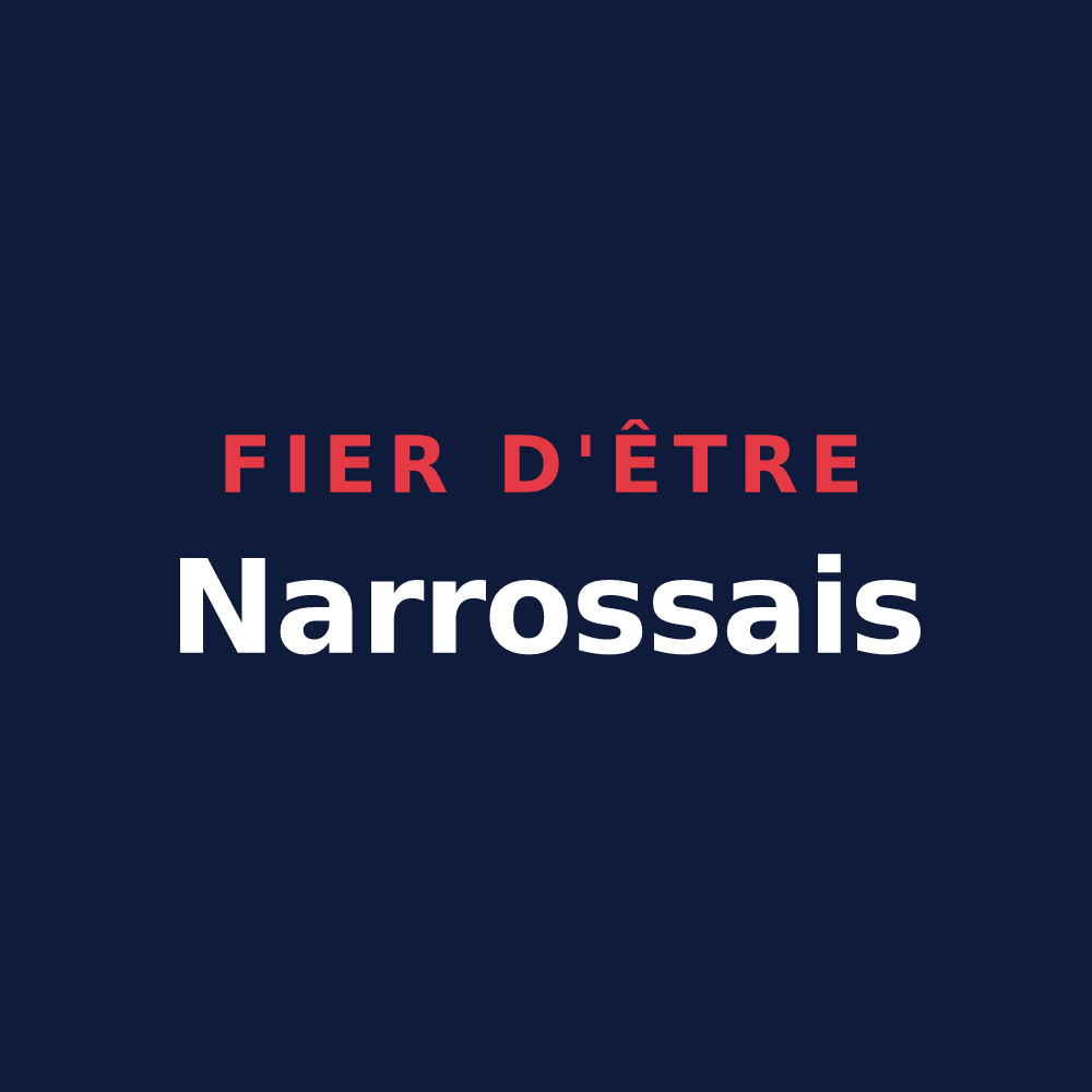 T-shirt « Fier d'être Narrossais » — design pour Narrosse