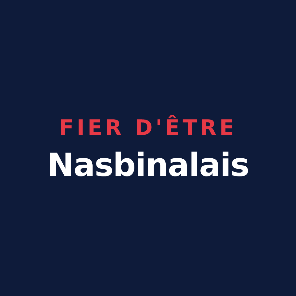 T-shirt « Fier d'être Nasbinalais » — design pour Nasbinals