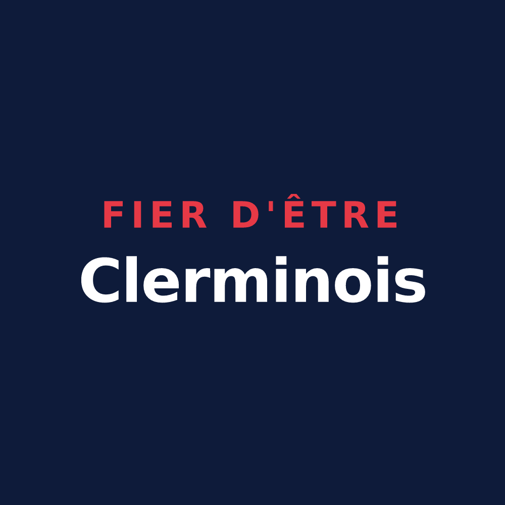 T-shirt « Fier d'être Clerminois » — design pour Navour-sur-Grosne