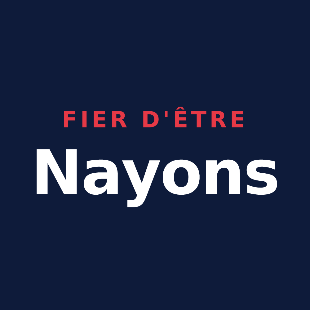 T-shirt « Fier d'être Nayons » — design pour Nay