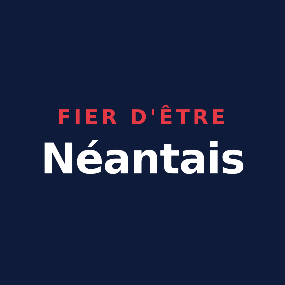 T-shirt « Fier d'être Néantais » — design pour Néant-sur-Yvel