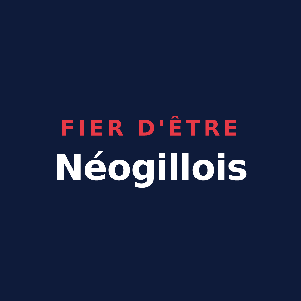 T-shirt « Fier d'être Néogillois » — design pour Neau