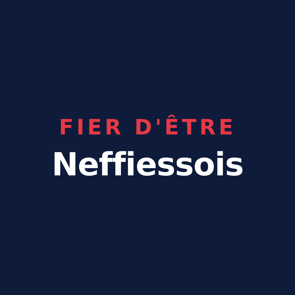 T-shirt « Fier d'être Neffiessois » — design pour Neffiès