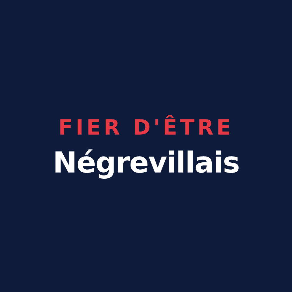 T-shirt « Fier d'être Négrevillais » — design pour Négreville