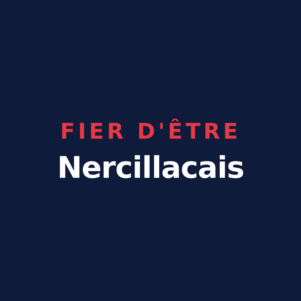 T-shirt « Fier d'être Nercillacais » — design pour Nercillac