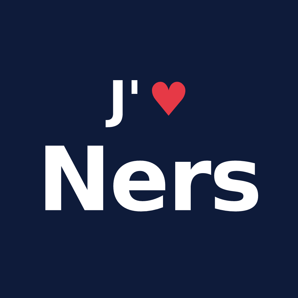 T-shirt personnalisé Ners — design J'aime Ners