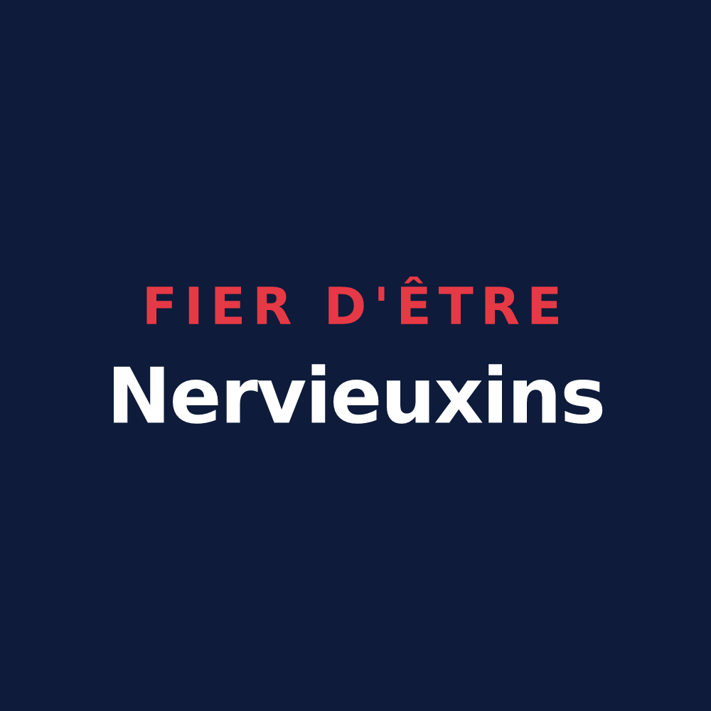 T-shirt « Fier d'être Nervieuxins » — design pour Nervieux