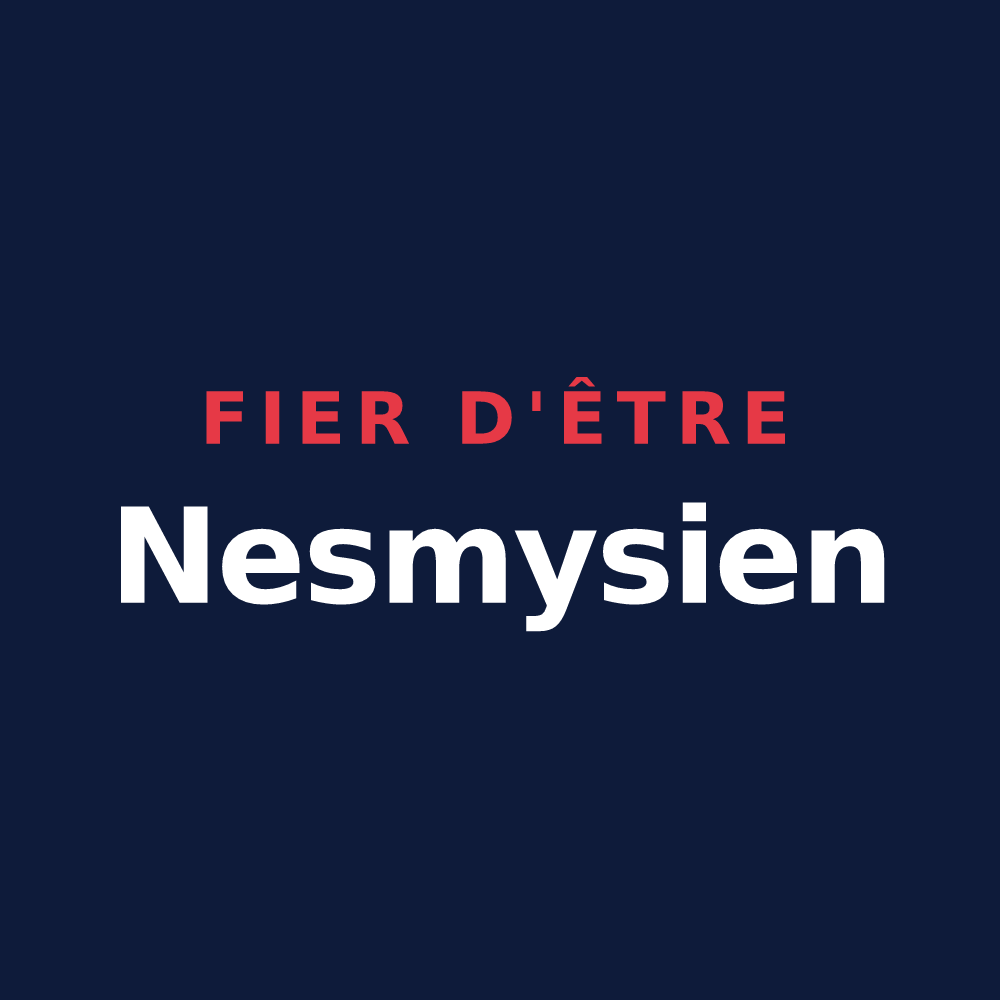 T-shirt « Fier d'être Nesmysien » — design pour Nesmy
