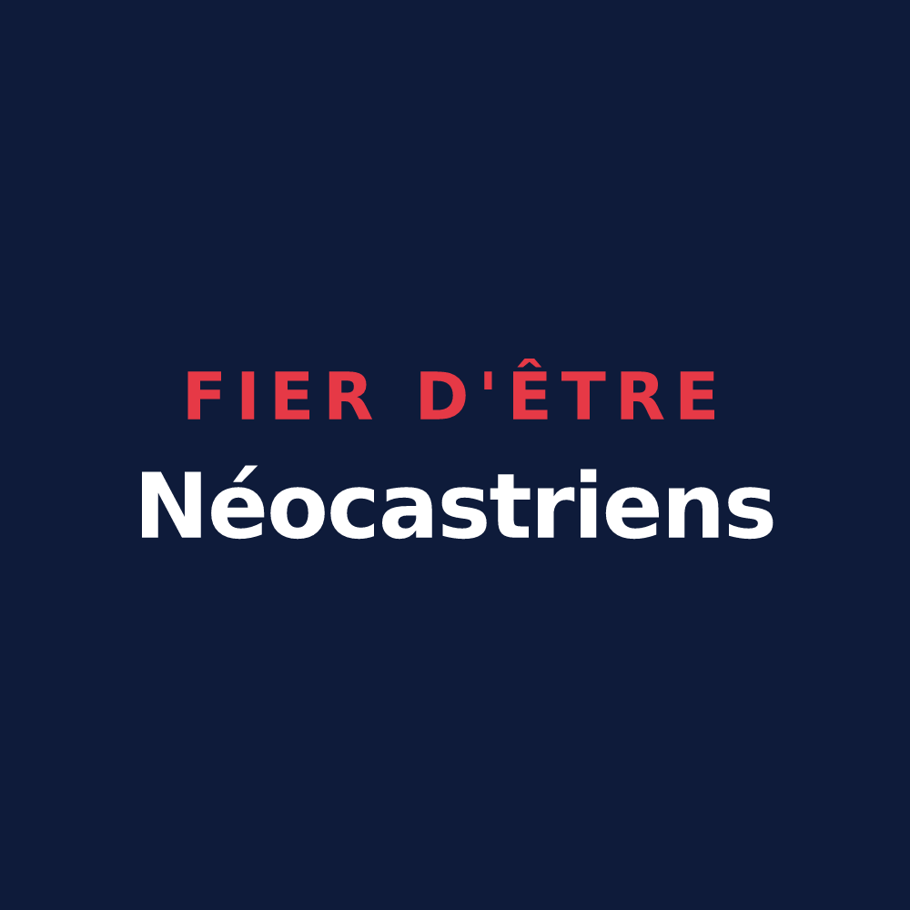 T-shirt « Fier d'être Néocastriens » — design pour Neufchâteau