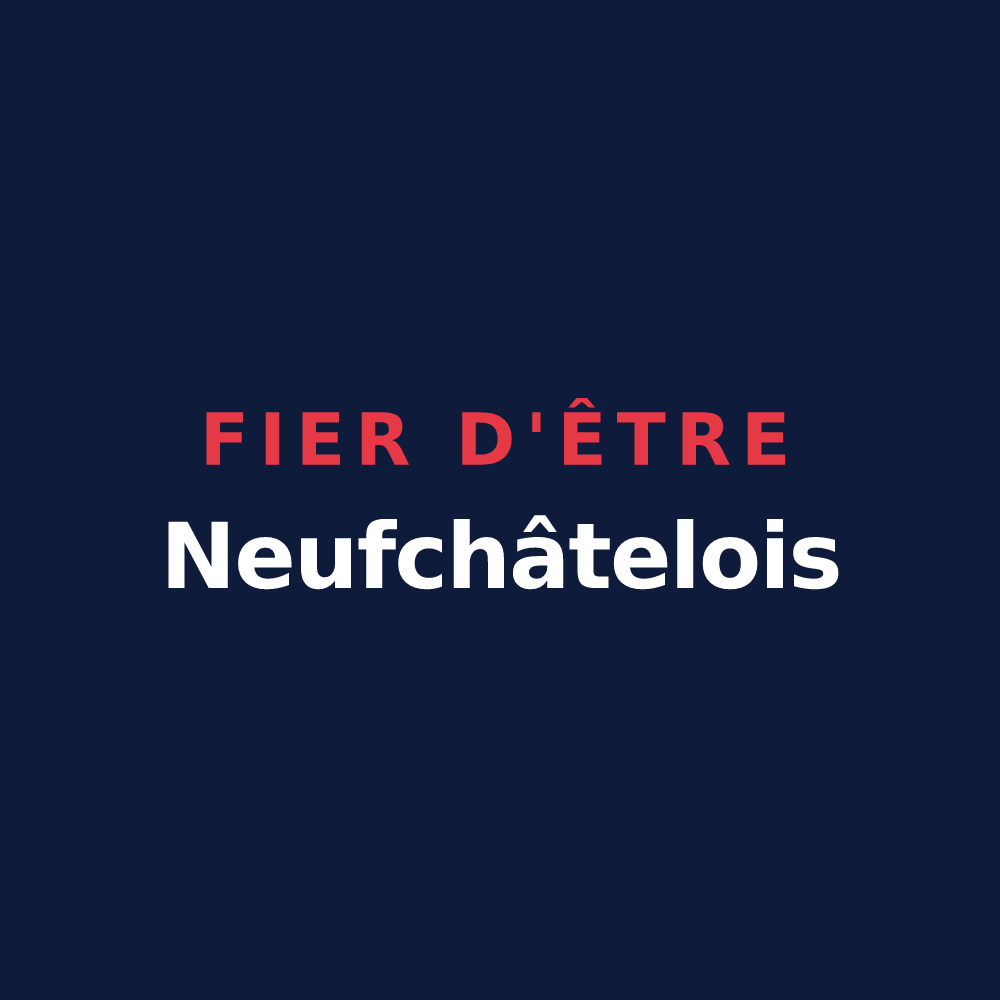 T-shirt « Fier d'être Neufchâtelois » — design pour Neufchâtel-en-Bray