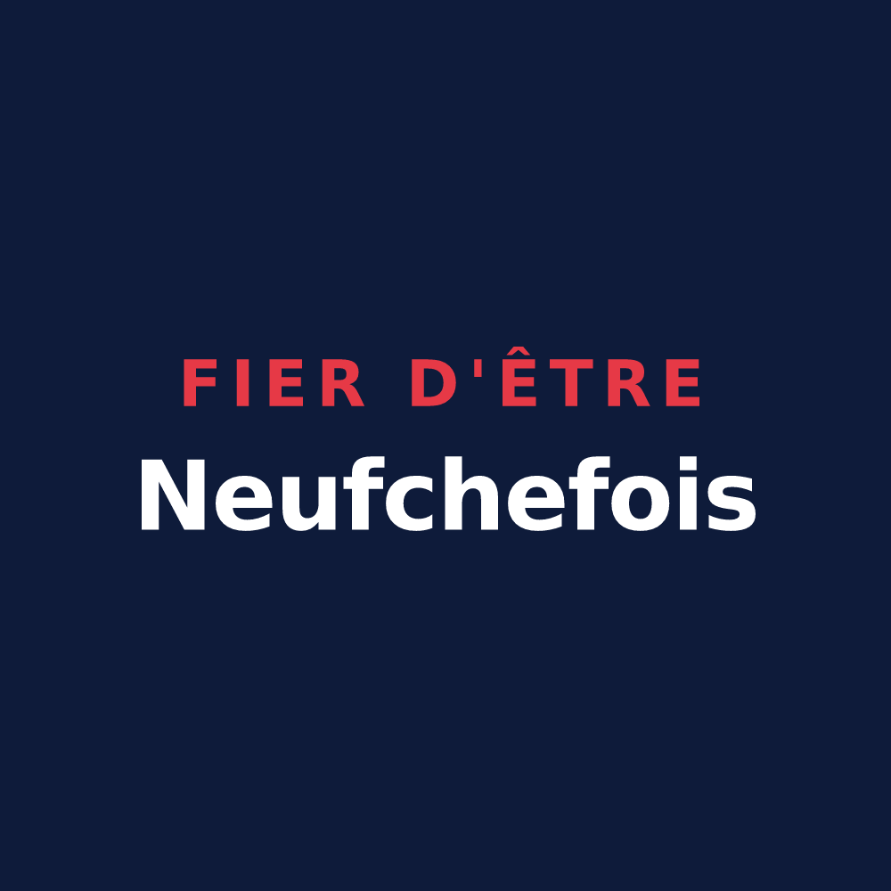T-shirt « Fier d'être Neufchefois » — design pour Neufchef
