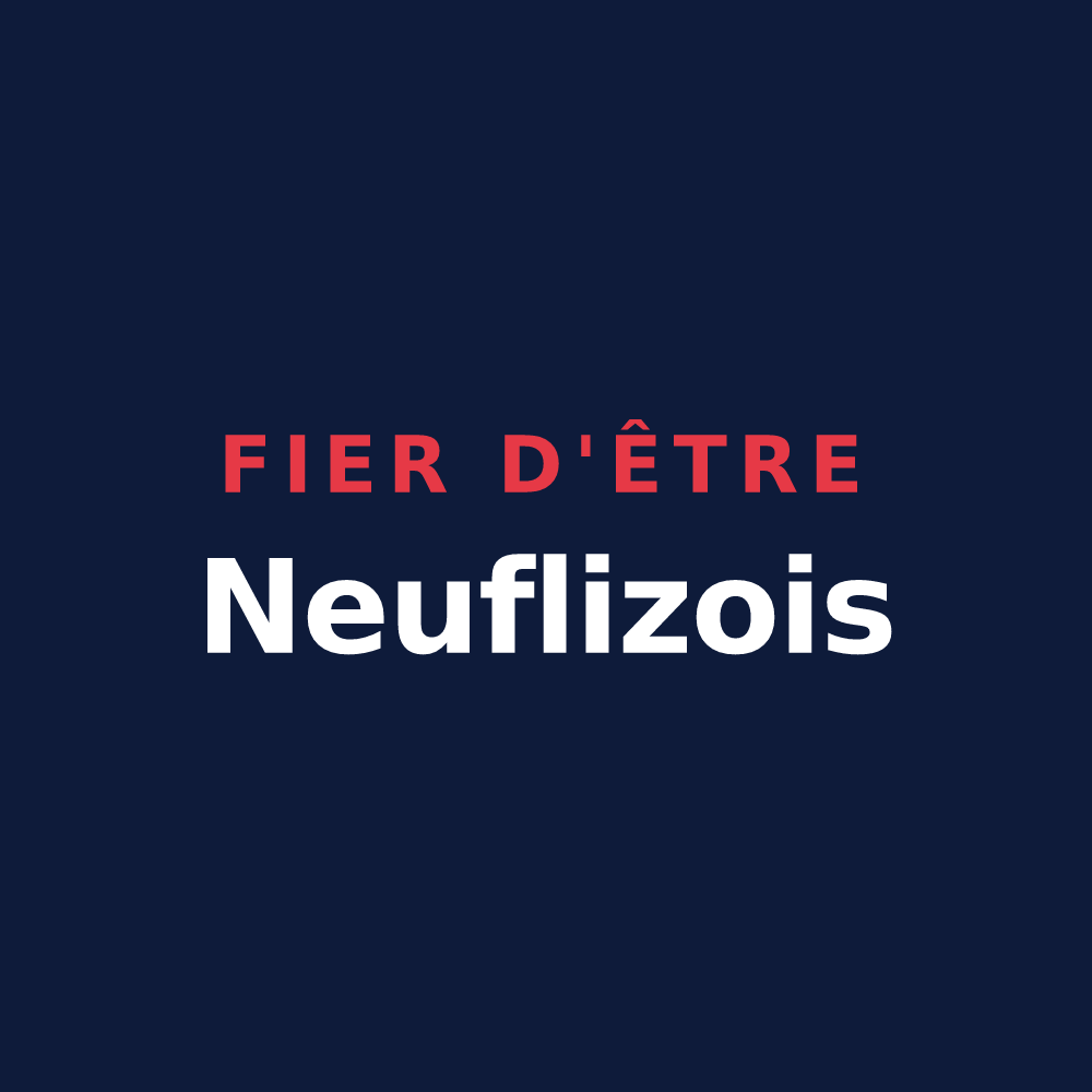 T-shirt « Fier d'être Neuflizois » — design pour Neuflize