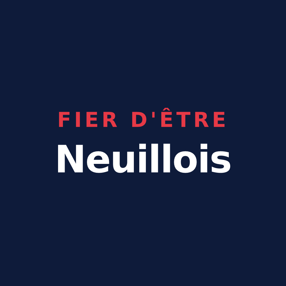 T-shirt « Fier d'être Neuillois » — design pour Neuil