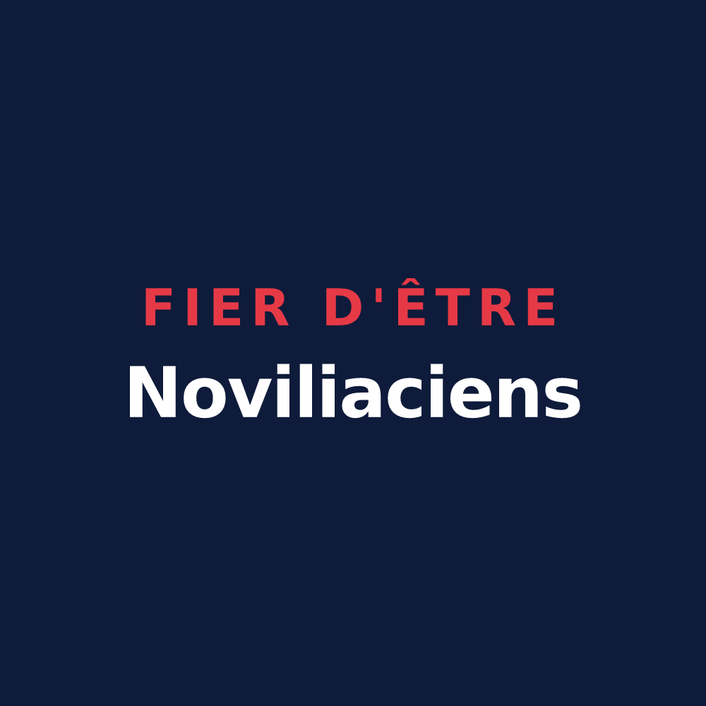 T-shirt « Fier d'être Noviliaciens » — design pour Neuillé-le-Lierre