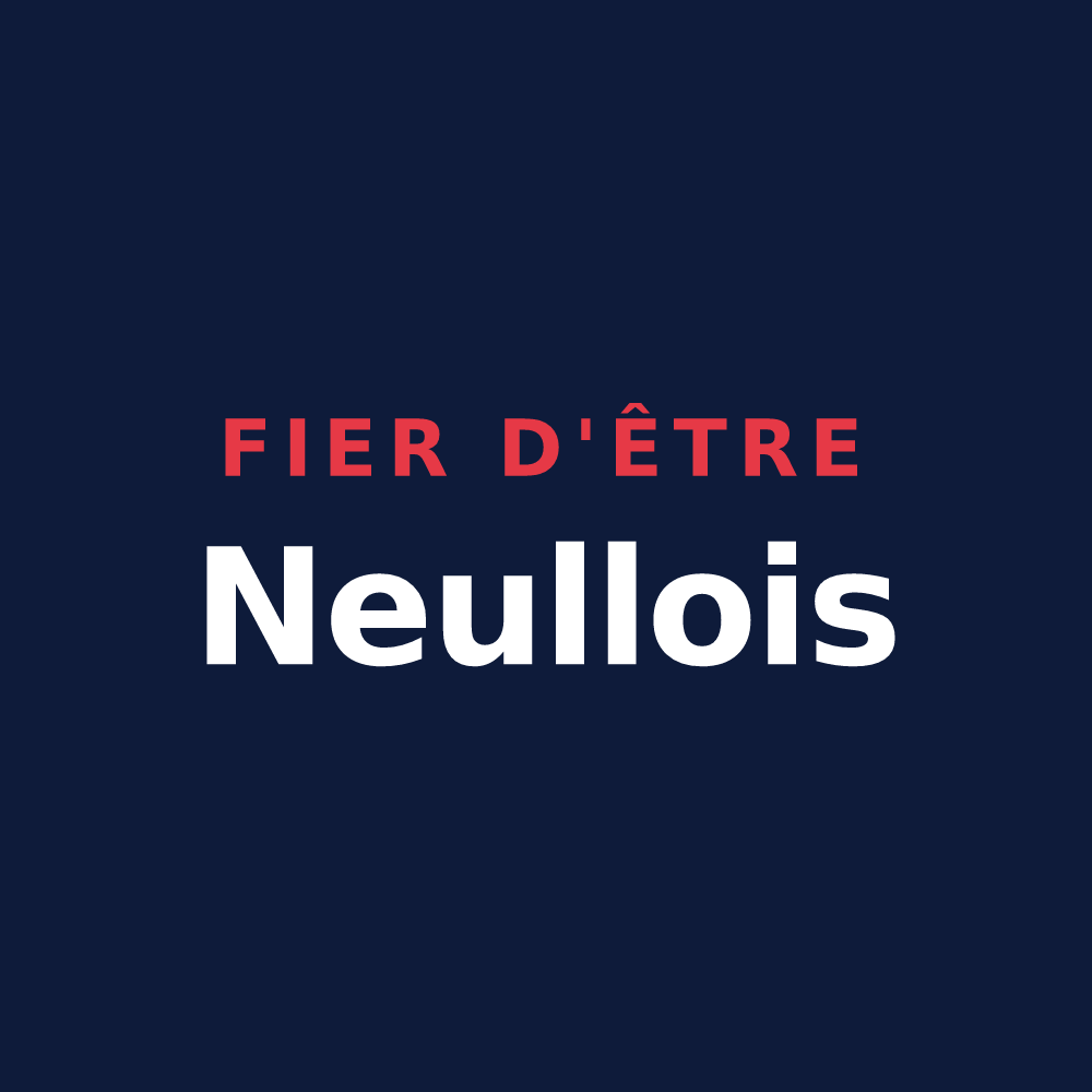 T-shirt « Fier d'être Neullois » — design pour Neulles