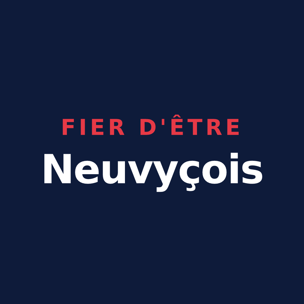 T-shirt « Fier d'être Neuvyçois » — design pour Neuvy-Bouin
