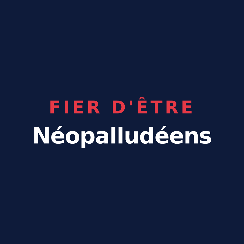 T-shirt « Fier d'être Néopalludéens » — design pour Neuvy-Pailloux