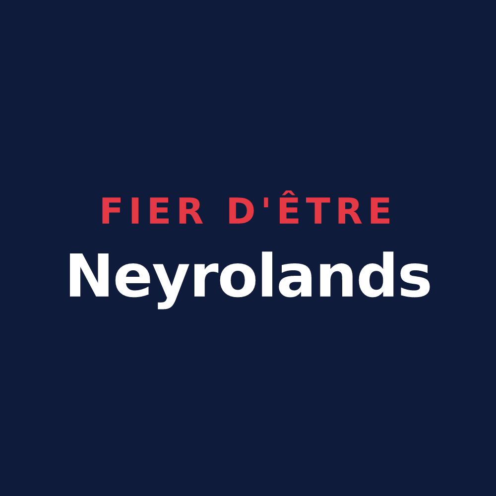 T-shirt « Fier d'être Neyrolands » — design pour Neyron