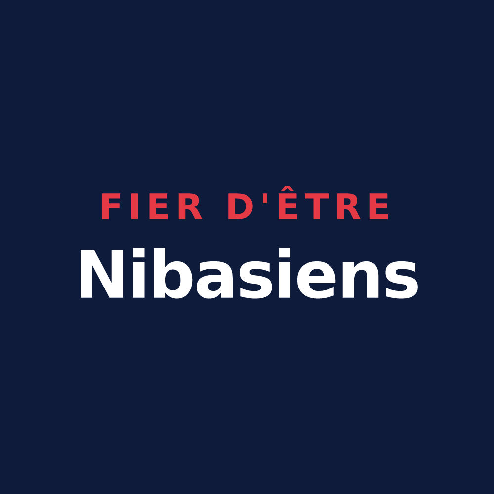T-shirt « Fier d'être Nibasiens » — design pour Nibas