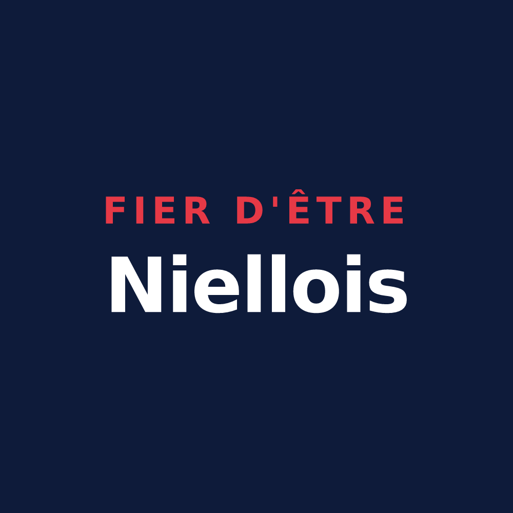 T-shirt « Fier d'être Niellois » — design pour Nielles-lès-Bléquin