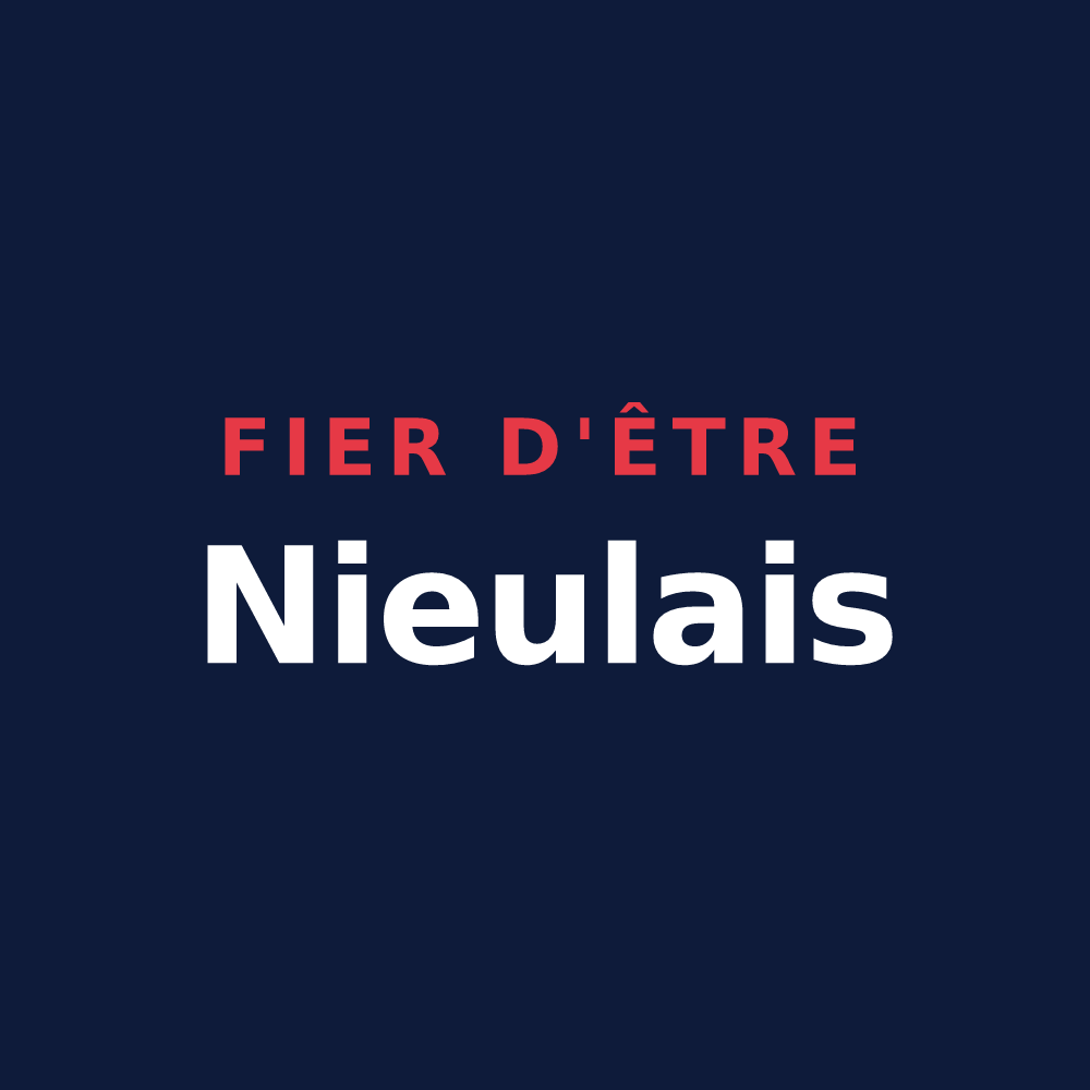 T-shirt « Fier d'être Nieulais » — design pour Nieul-sur-Mer