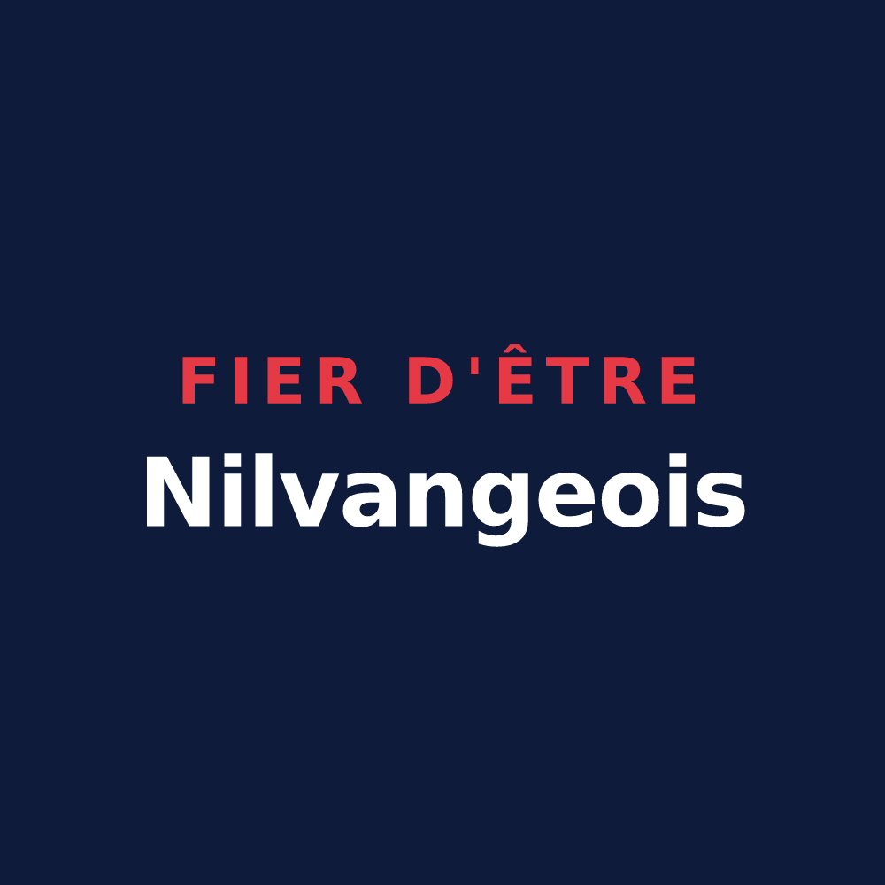 T-shirt « Fier d'être Nilvangeois » — design pour Nilvange