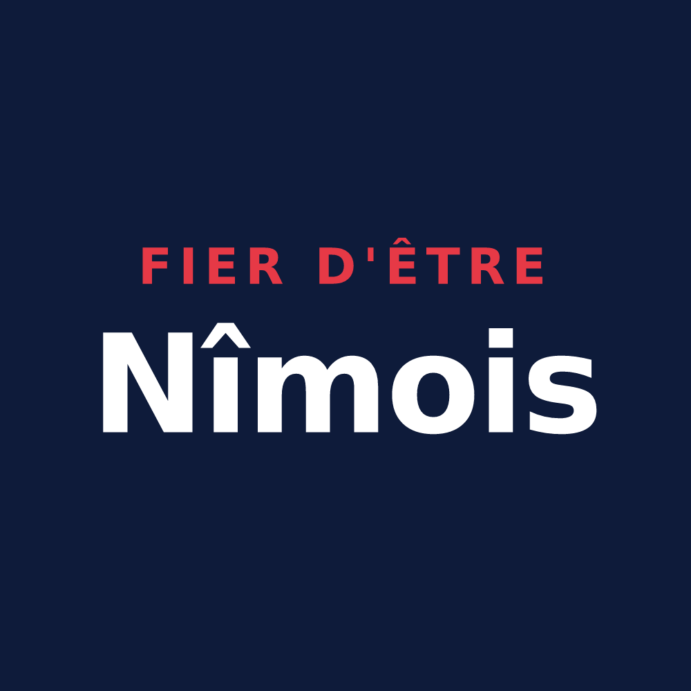 T-shirt « Fier d'être Nîmois » — design pour Nîmes