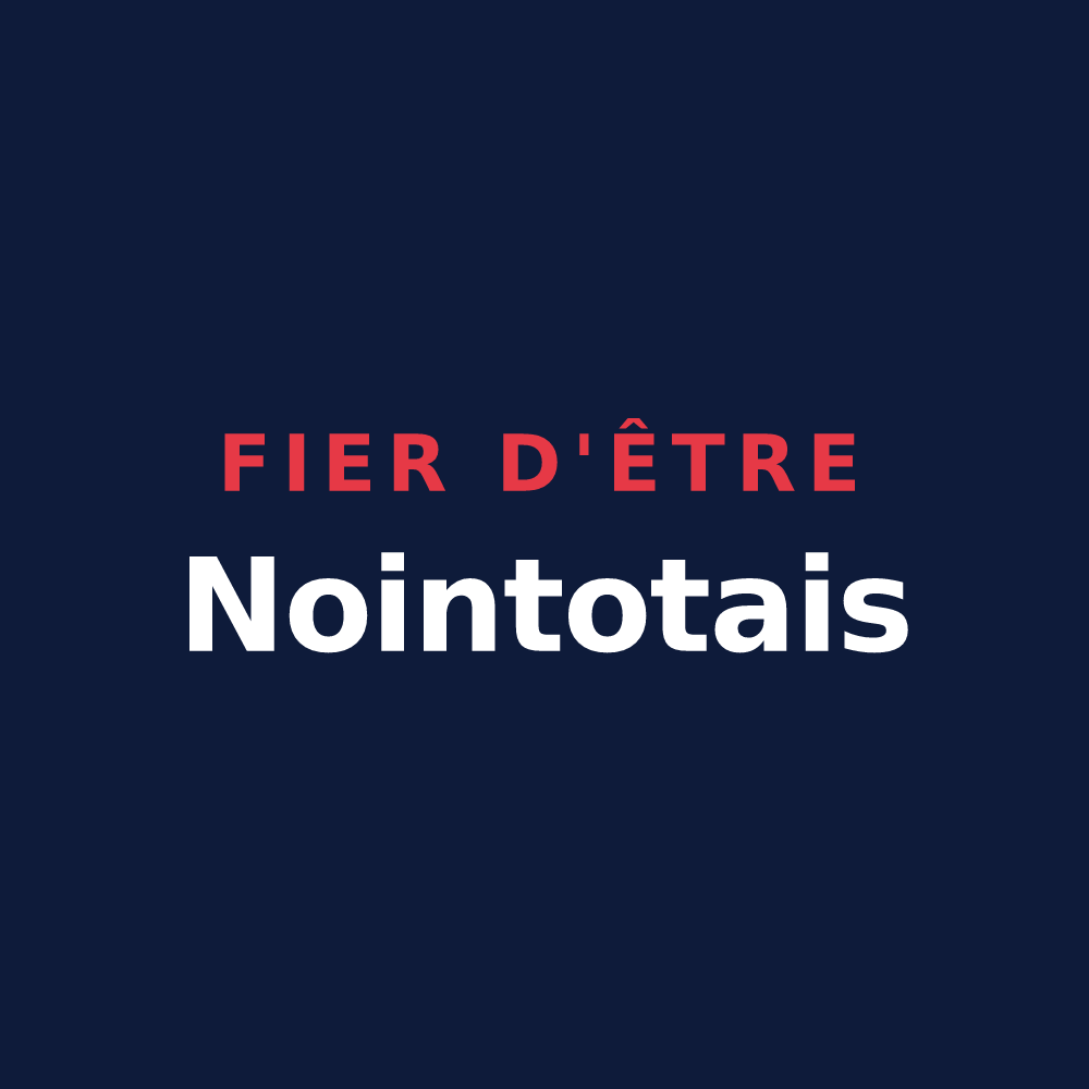 T-shirt « Fier d'être Nointotais » — design pour Nointot