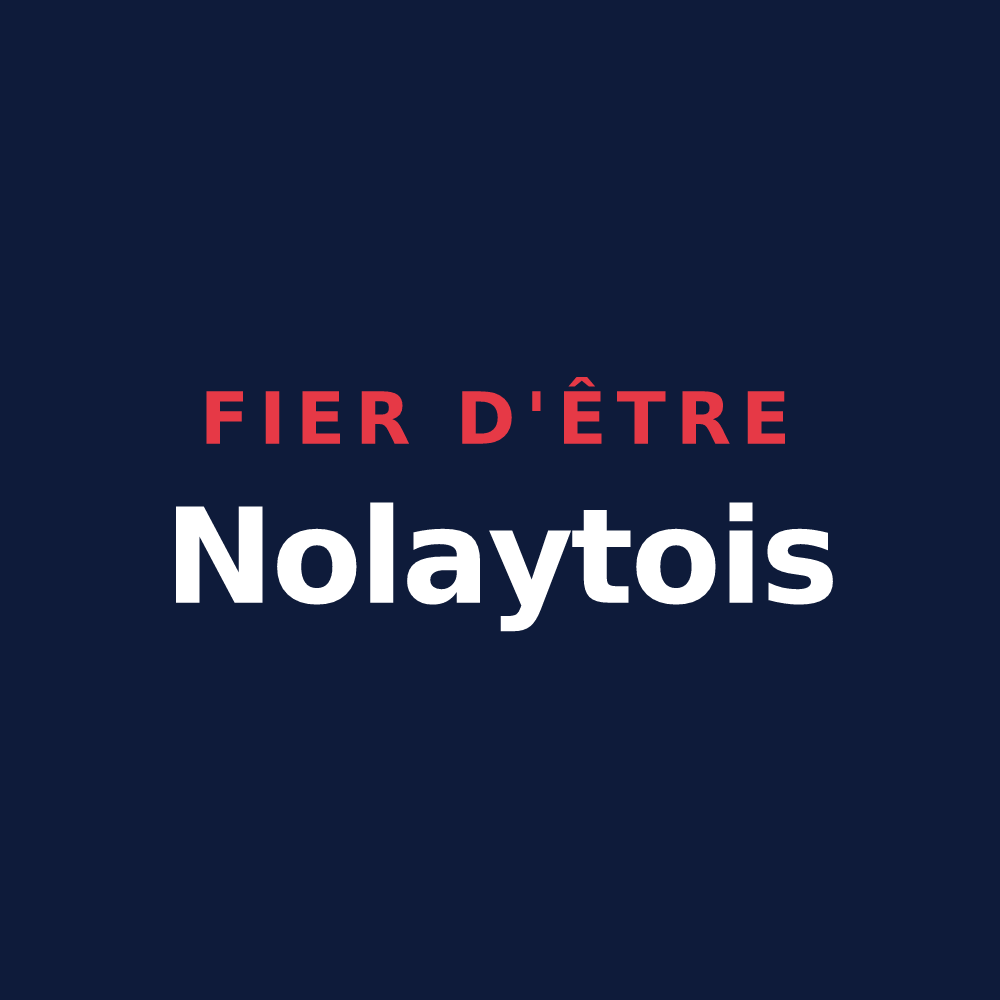 T-shirt « Fier d'être Nolaytois » — design pour Nolay