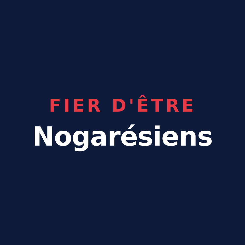 T-shirt « Fier d'être Nogarésiens » — design pour Norroy