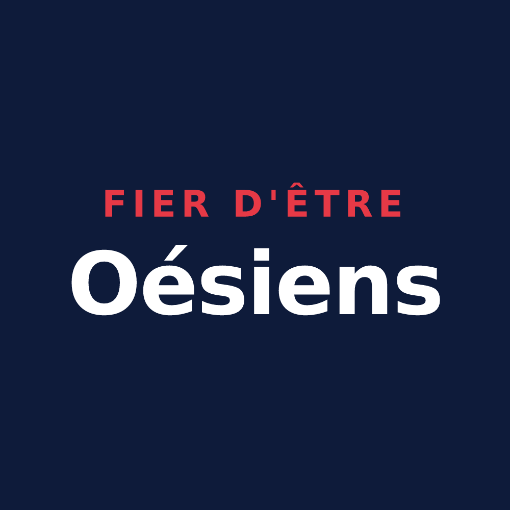 T-shirt « Fier d'être Oésiens » — design pour Notre-Dame-d'Oé