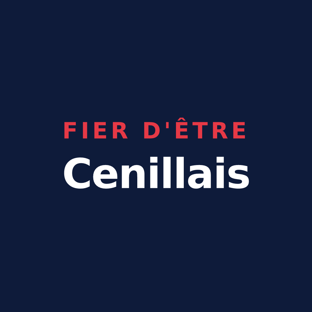 T-shirt « Fier d'être Cenillais » — design pour Notre-Dame-de-Cenilly