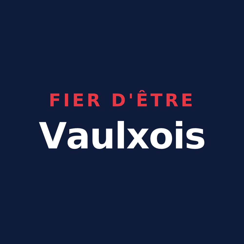T-shirt « Fier d'être Vaulxois » — design pour Notre-Dame-de-Vaulx