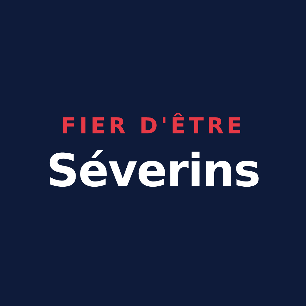 T-shirt « Fier d'être Séverins » — design pour Noues de Sienne
