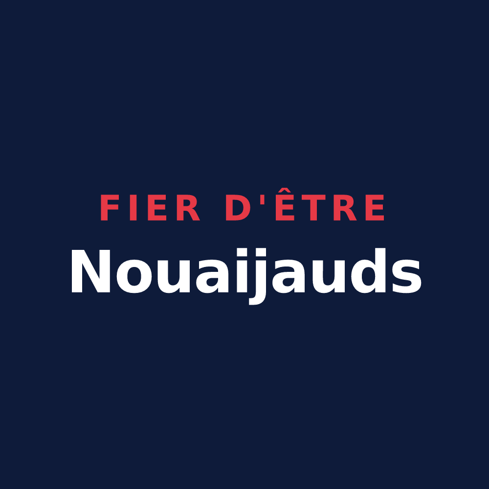 T-shirt « Fier d'être Nouaijauds » — design pour Nouic