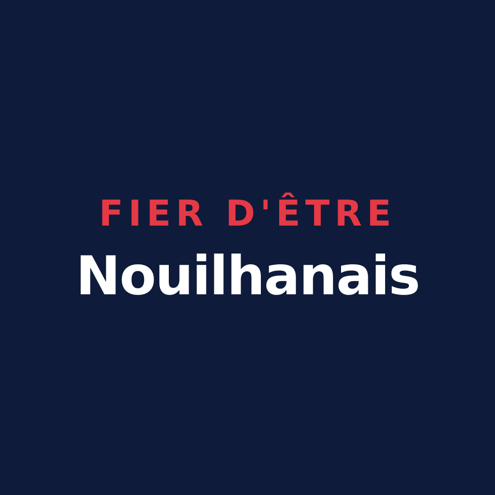 T-shirt « Fier d'être Nouilhanais » — design pour Nouilhan