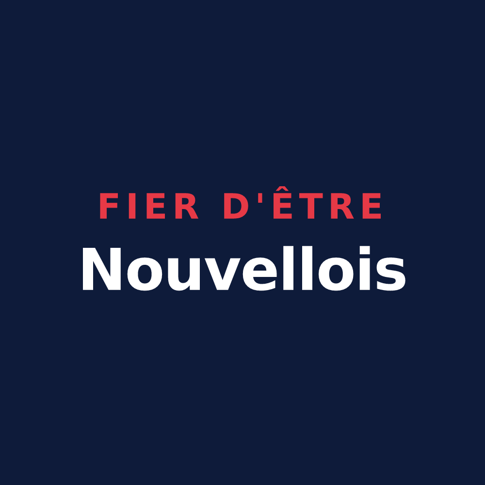T-shirt « Fier d'être Nouvellois » — design pour Nouvelle-Église