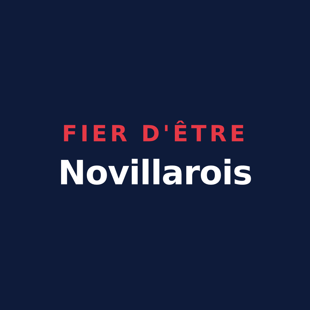 T-shirt « Fier d'être Novillarois » — design pour Novillars