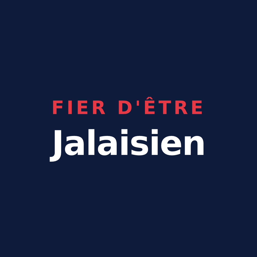T-shirt « Fier d'être Jalaisien » — design pour Nuillé-le-Jalais
