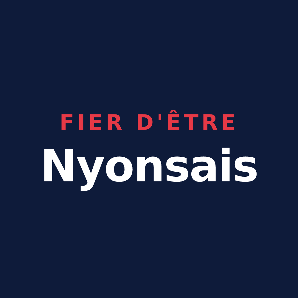 T-shirt « Fier d'être Nyonsais » — design pour Nyons