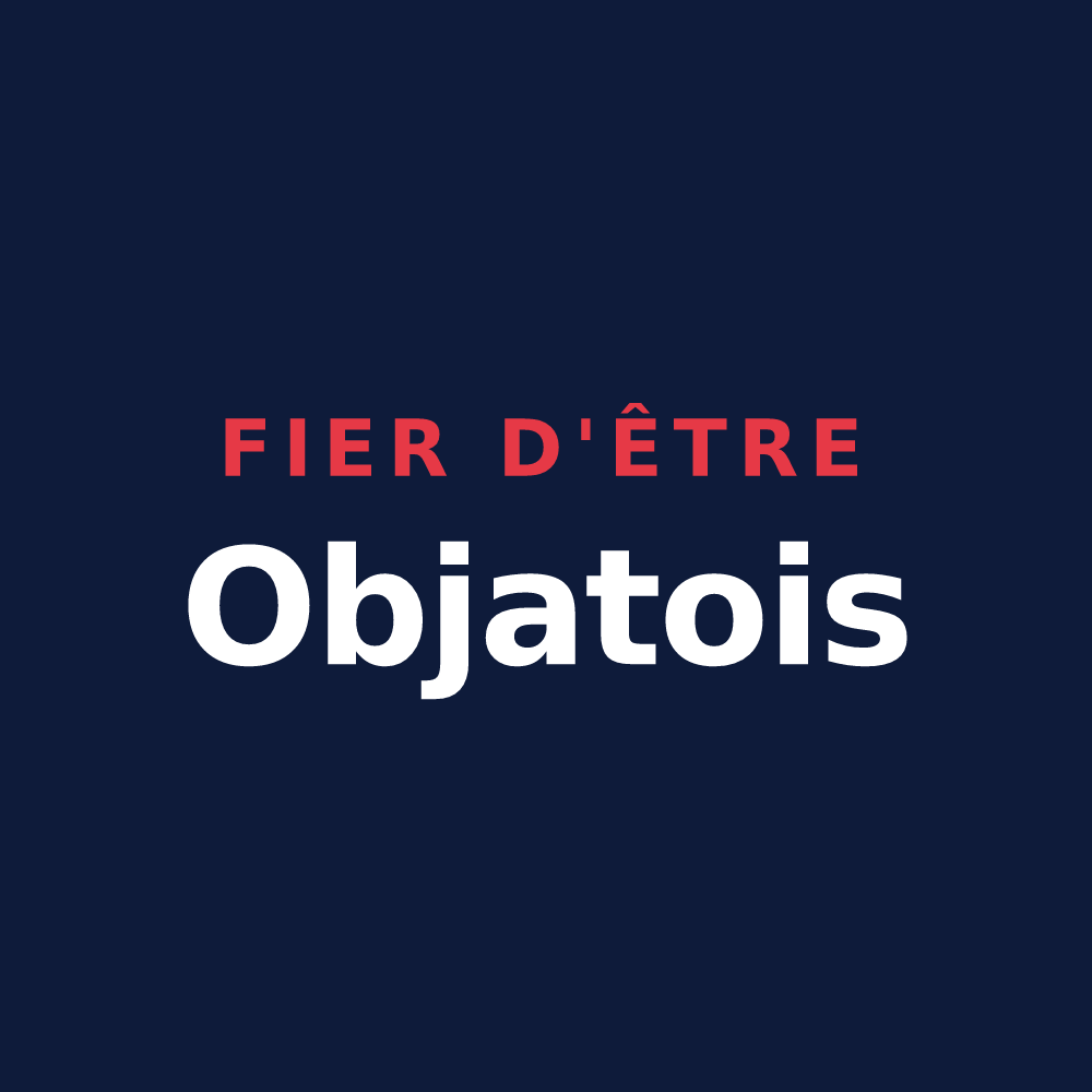 T-shirt « Fier d'être Objatois » — design pour Objat
