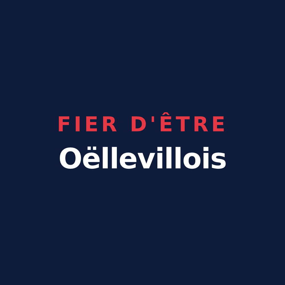 T-shirt « Fier d'être Oëllevillois » — design pour Oëlleville