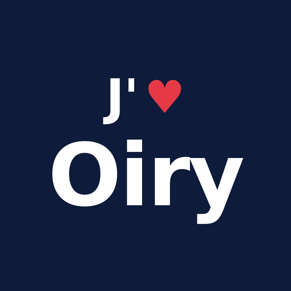 T-shirt personnalisé Oiry — design J'aime Oiry