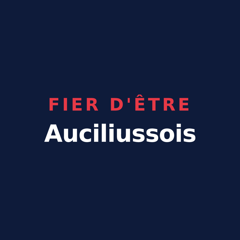T-shirt « Fier d'être Auciliussois » — design pour Oisly
